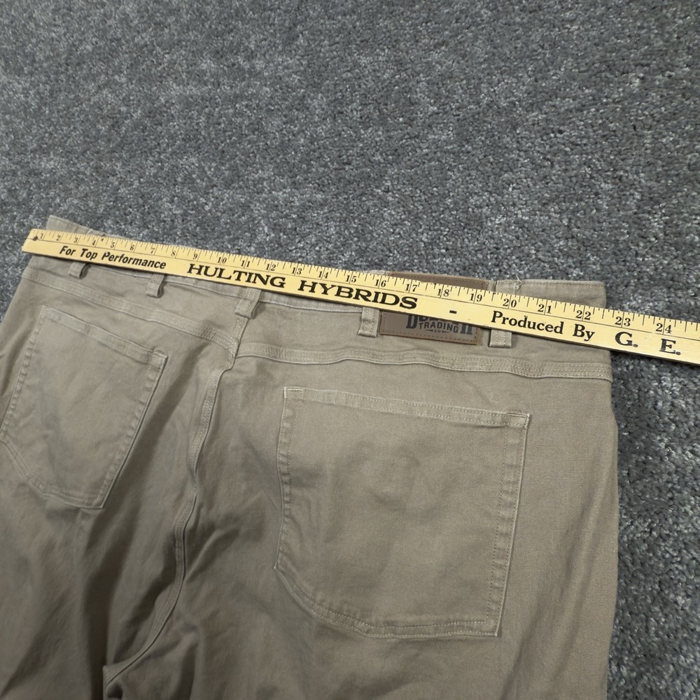 Duluth Trading Co Pants Mens 45x31 Flex Fire Hose Relaxed Fit Work Tan - Picture 6 of 10